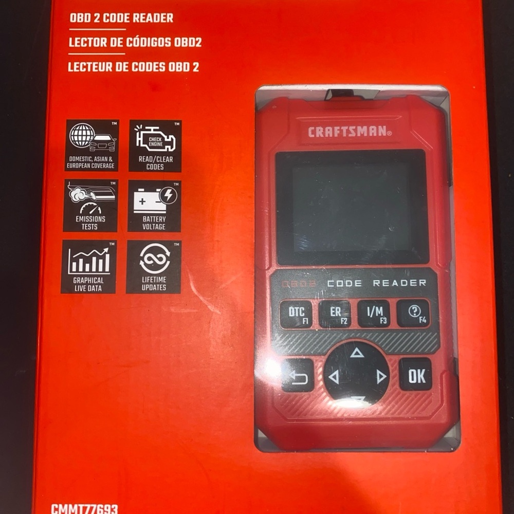 Craftsman Red OBD2 Code Reader
